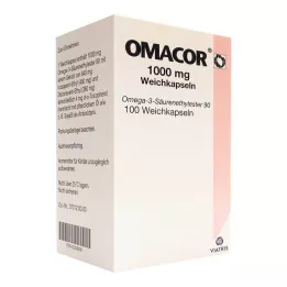 OMACOR 1.000 mg cápsulas blandas, 100 uds