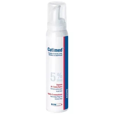 Espuma hidrocrema aguda cutimed 5% urea, 125 ml