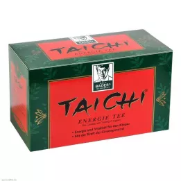 TAI CHI Té energético con bolsa de filtro de ginseng, 20 uds