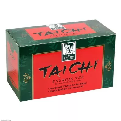 Té energético Tai Chi con bolsas de ginseng, 20 piezas