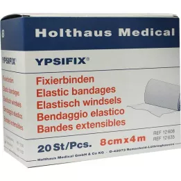 FIXIERBINDE Ypsifix elástico 8 cmx4 m suelto, 20 uds