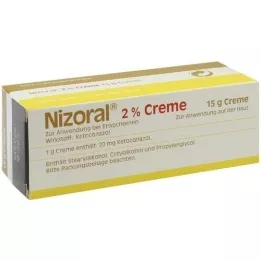 NIZORAL 2% crema 15g, 15 ml