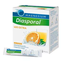 MAGNESIUM DIASPORAL 400 Gránulos extra para beber, 20 uds