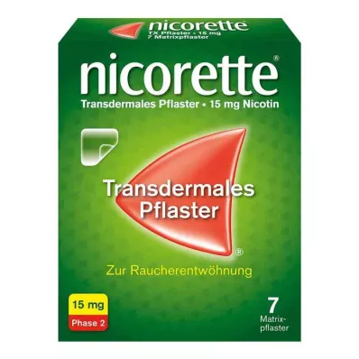 NICORETTE TX Parche 15 mg, 7 uds NICORETTE TX Parche 15 mg, 7 uds