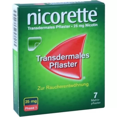 NICORETTE TX Parche 25 mg, 7 uds