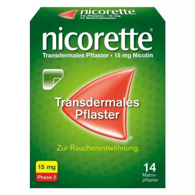 NICORETTE TX Parche 15 mg, 14 uds NICORETTE TX Parche 15 mg, 14 uds