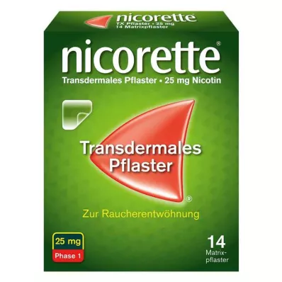 NICORETTE TX Parche 25 mg, 14 uds