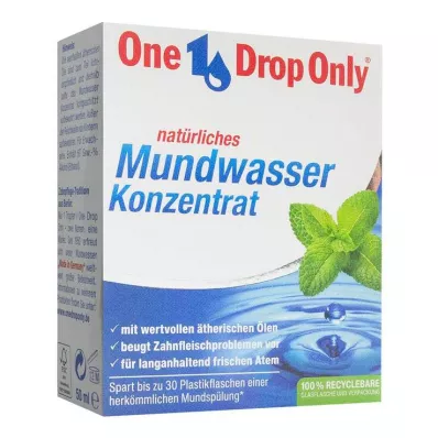 ONE DROP Único enjuague bucal natural concentrado, 50 ml ONE DROP Único enjuague bucal natural concentrado, 50 ml