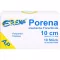 PORENA Venda de gasa elástica 10 cm blanca sin cello, 10 uds