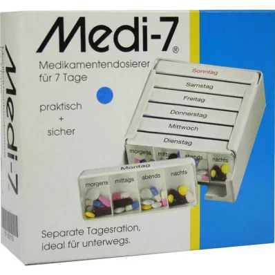 MEDI 7 medicina dos.f.7 días azul, 1 ud