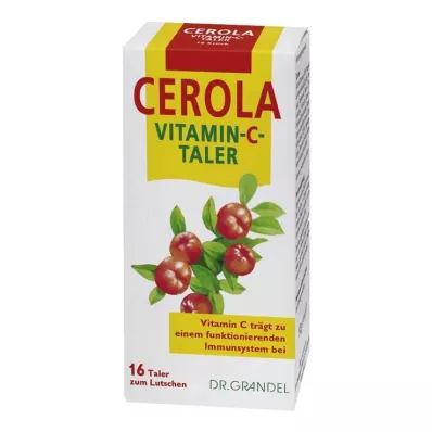 CEROLA Vitamina C Taler Grandel, 16 uds CEROLA Vitamina C Taler Grandel, 16 uds