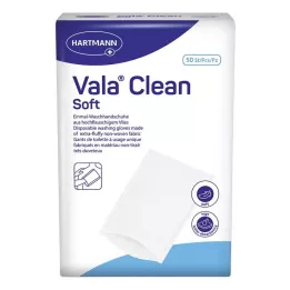 VALACLEAN Guantes de lavado desechables suaves, 50 unidades