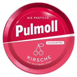 PULMOLL Caramelos de cereza sin azúcar, 50 g