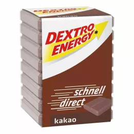 DEXTRO ENERGY Barritas de cacao, 46 g