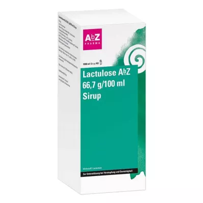 LACTULOSE AbZ 66,7 g/100 ml jarabe, 1000 ml