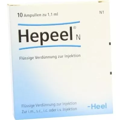 HEPEEL N Ampollas, 10 uds