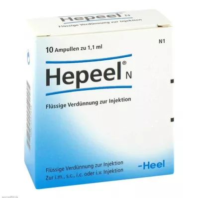 HEPEEL N Ampollas, 10 uds