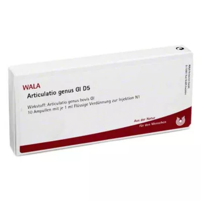 Articulatio género GL D 5 ampollas, 10x1 ml