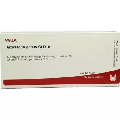 ARTICULATIO género GL D 10 ampollas, 10X1 ml
