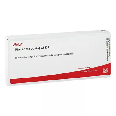 Placenta bovis GL D 8 ampollas, 10x1 ml