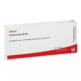 VENTRICULUS GL D 4 Ampollas, 10X1 ml