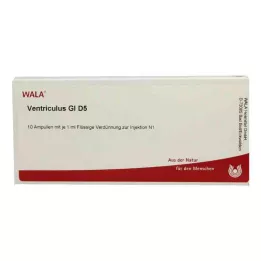 VENTRICULUS GL D 5 ampollas, 10X1 ml