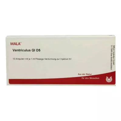 Ampollas Ventriculus Gl D5 (10x1 ml) Ampollas Ventriculus Gl D5 (10x1 ml)