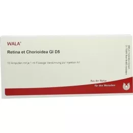 RETINA ET Chorioidea GL D 5 Ampollas, 10X1 ml