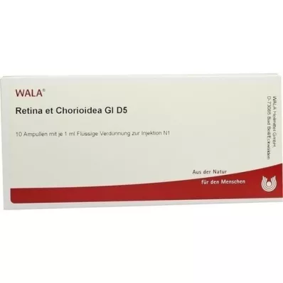 RETINA ET Chorioidea GL D 5 Ampollas, 10X1 ml