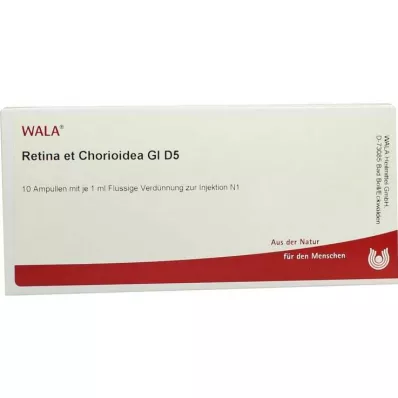 Retina y corioidea GL D 5 ampollas, 10X1 ml