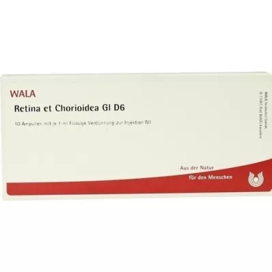 RETINA ET Chorioidea GL D 6 Ampollas, 10X1 ml