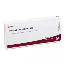 RETINA ET Chorioidea GL D 10 Ampollas, 10X1 ml