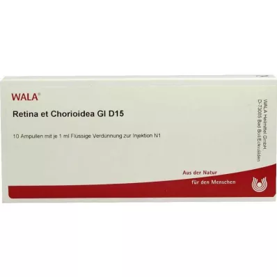 Retina y corioidea GL D 15 ampollas, 10X1 ml