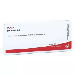 TESTES GL D 6 Ampollas, 10X1 ml