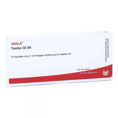 Testículos Gl D6 ampollas (10x1 ml)