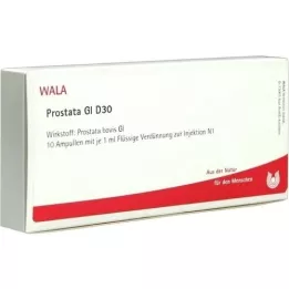 PROSTATA GL D 30 Ampollas, 10X1 ml