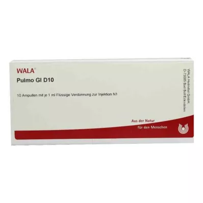 Ampollas Pulmo Gl D10 (10x1 ml)