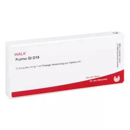 PULMO GL D 15 Ampollas, 10X1 ml