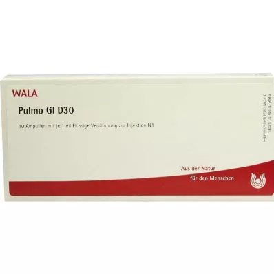 Pulmo GL D 30 ampollas, 10x1 ml Pulmo GL D 30 ampollas, 10x1 ml