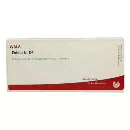 PULMO GL D 4 Ampollas, 10X1 ml