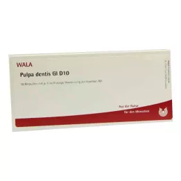 PULPA DENTIS GL D 10 ampollas, 10X1 ml