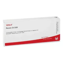 RENES GL D 20 Ampollas, 10X1 ml