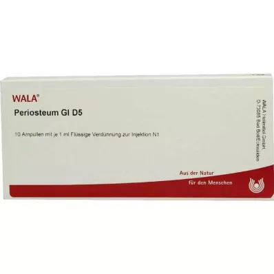 PERIOSTEUM GL D 5 ampollas, 10X1 ml PERIOSTEUM GL D 5 ampollas, 10X1 ml