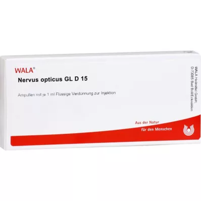 NERVUS OPTICUS GL D 15 Ampollas, 10X1 ml