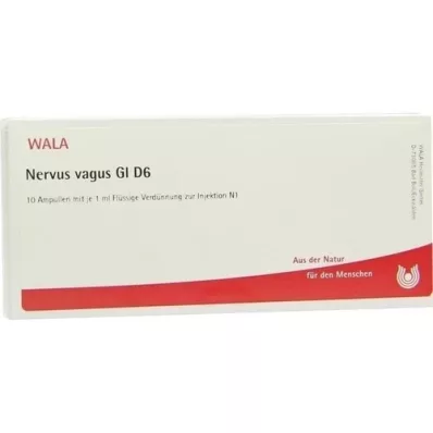 NERVUS VAGUS GL D 6 Ampollas, 10X1 ml