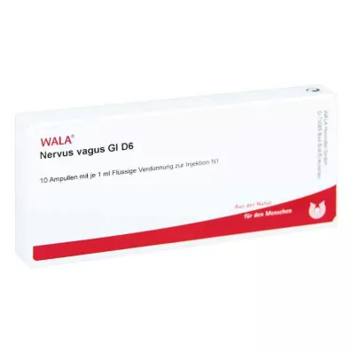NERVUS VAGUS GL D 6 Ampollas, 10X1 ml NERVUS VAGUS GL D 6 Ampollas, 10X1 ml