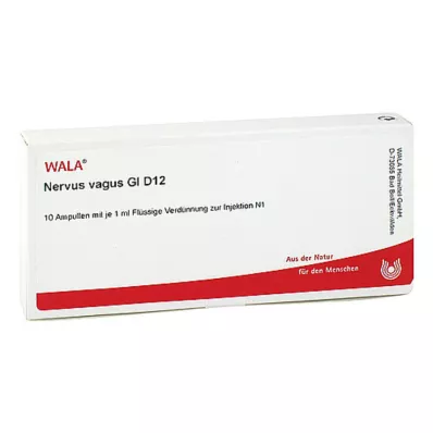 NERVUS VAGUS GL D 12 Ampollas, 10X1 ml NERVUS VAGUS GL D 12 Ampollas, 10X1 ml