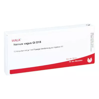 NERVUS VAGUS GL D 15 Ampollas, 10X1 ml