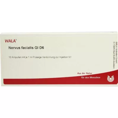 Nervus facialis GL D 6 ampollas, 10x1 ml