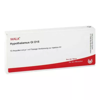 Ampollas de hipotálamo Gl D15 (10x1 ml)